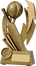 Cricket Shazam Trophy Gold 180mm