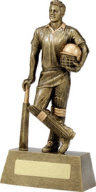 Cricket Hero Batsman Trophy Gold 230mm