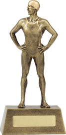 Swimming Female Hero Trophy Gold 225mm