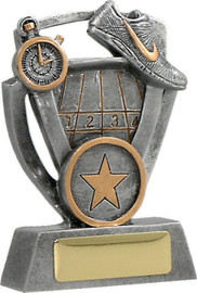 Athletics Trophy Silver 105mm