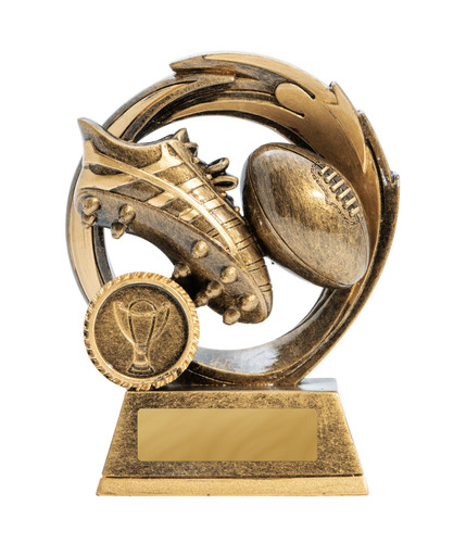Aussie Rules Azzurro Trophy Gold 120mm Aussie Rules Azzurro Trophy Gold 120mm