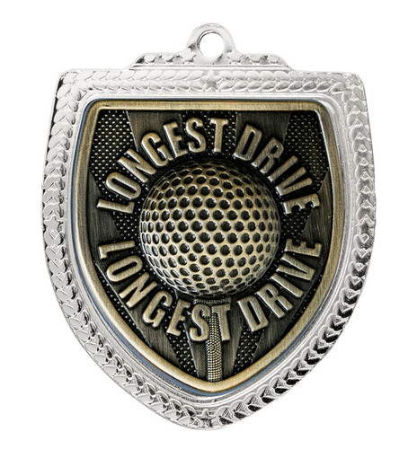 Shield Medal - Golf LD 80mm Shield Medal - Golf LD 80mm