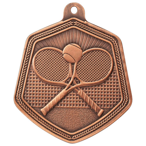 Tennis Falcon Medal Bronze 67mm Tennis Falcon Medal Bronze 67mm