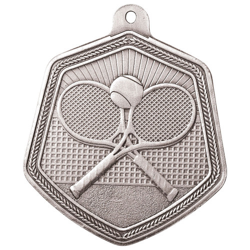 Tennis Falcon Medal Silver 67mm Tennis Falcon Medal Silver 67mm