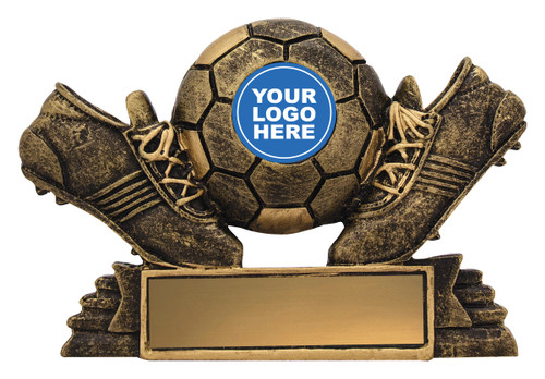 Football Boots & Ball Trophy 100mm Football Boots & Ball Trophy 100mm
