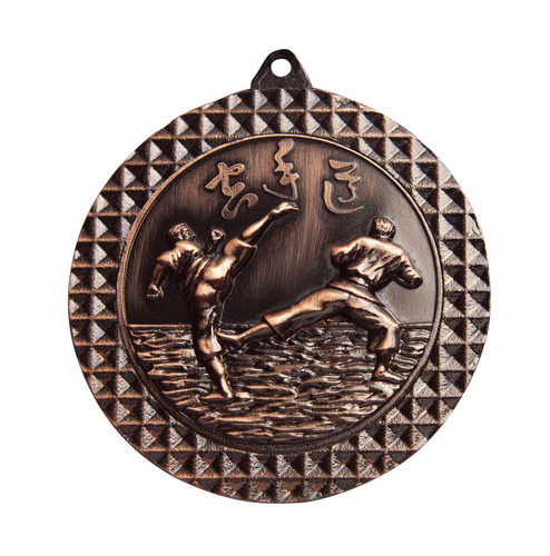 Martial Arts Medal Bronze 70mm Martial Arts Medal Bronze 70mm