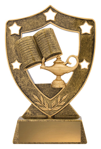 Academic Shield Trophy 155mm Academic Shield Trophy 155mm