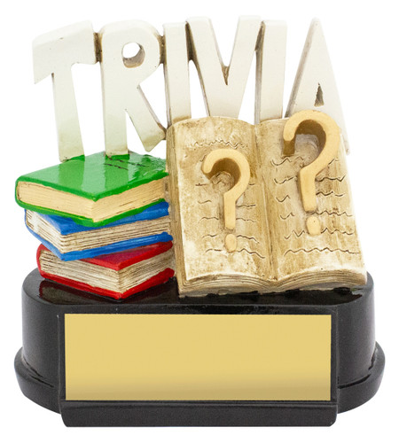 Novelty Trivia Trophy 100mm Novelty Trivia Trophy 100mm