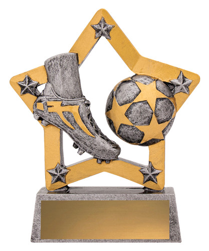 Football Star Trophy 125mm Football Star Trophy 125mm