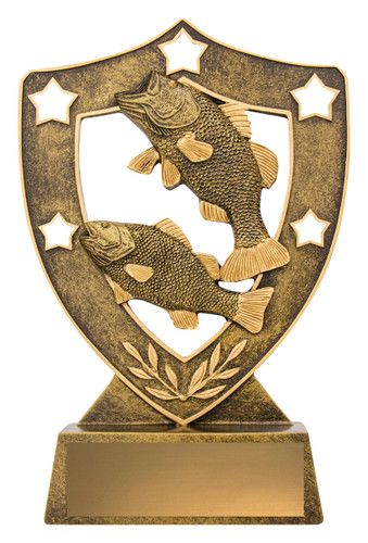 Fishing Shield Trophy 205mm Fishing Shield Trophy 205mm