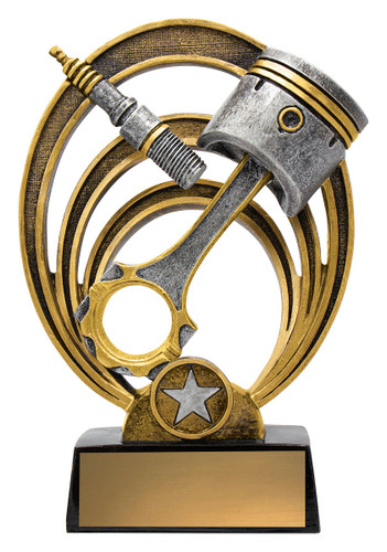 Motor Sport Halo Trophy 200mm Motor Sport Halo Trophy 200mm