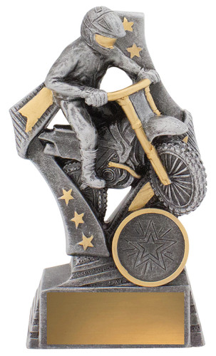 Motor Sport Flag Trophy Silver 135mm Motor Sport Flag Trophy Silver 135mm