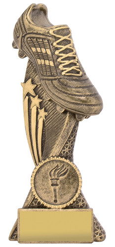 Football Boot Star Champion Trophy Gold 140mm Football Boot Star Champion Trophy Gold 140mm