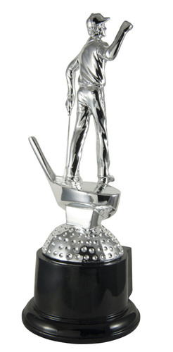 Golf Birdie Trophy Silver 270mm Golf Birdie Trophy Silver 270mm