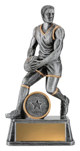 Aussie Rules Maverick Trophy Silver 155mm Aussie Rules Maverick Trophy Silver 155mm