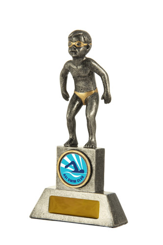 Swimming Little Champ - Male Trophy 150mm Swimming Little Champ - Male Trophy 150mm