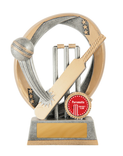 Cricket Eliptical Trophy 155mm Cricket Eliptical Trophy 155mm