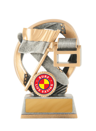 Surf Lifesaving Elliptical Trophy 120mm Surf Lifesaving Elliptical Trophy 120mm