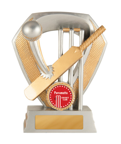 Cricket Shield Trophy 140mm Cricket Shield Trophy 140mm