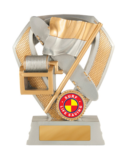 Surf Lifesaving Shield Trophy 140mm Surf Lifesaving Shield Trophy 140mm