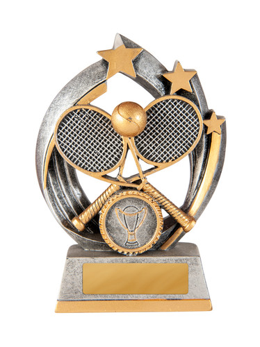 Tennis Atomic Trophy Silver 140mm Tennis Atomic Trophy Silver 140mm