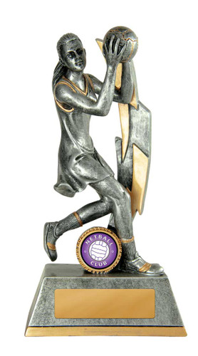 Netball Lightning Trophy 210mm Netball Lightning Trophy 210mm