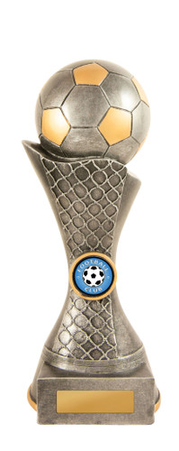 Football Crusader Trophy Silver 200mm Football Crusader Trophy Silver 200mm