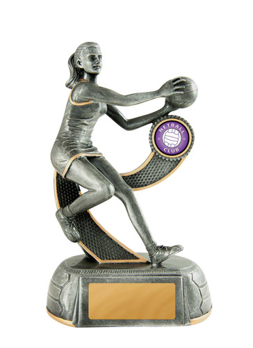 Netball MegaStar Trophy 200mm Netball MegaStar Trophy 200mm