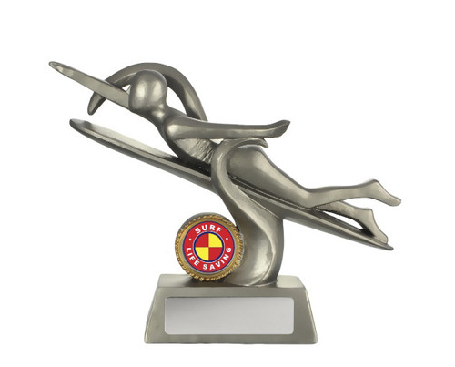 Surf Lifesaving All Action Trophy 125mm Surf Lifesaving All Action Trophy 125mm