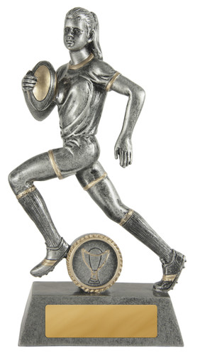 Rugby All Action Hero Trophy 200mm Rugby All Action Hero Trophy 200mm