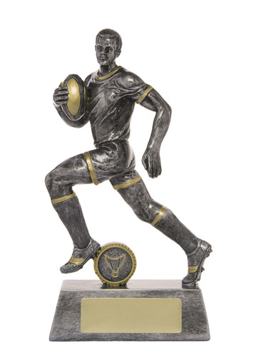 Rugby All Action Hero Trophy 250mm Rugby All Action Hero Trophy 250mm