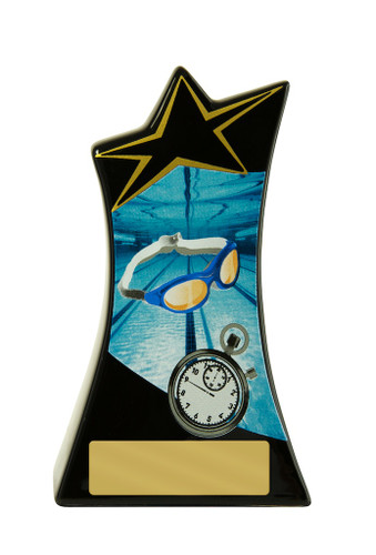 Swimming Shooting Star Trophy 125mm Swimming Shooting Star Trophy 125mm