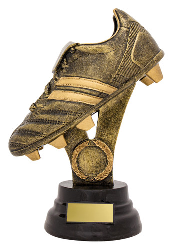 Aussie Rules Pedestal Boot Trophy 215mm Aussie Rules Pedestal Boot Trophy 215mm