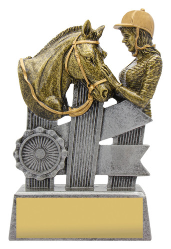 Horse Silver Ribbon Trophy 170mm Horse Silver Ribbon Trophy 170mm