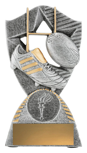 Rugby Gambit Trophy Silver 120mm Rugby Gambit Trophy Silver 120mm