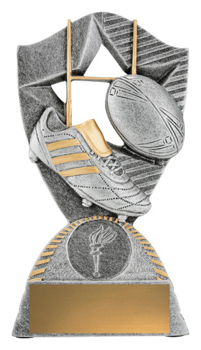 Rugby Gambit Trophy Silver 140mm Rugby Gambit Trophy Silver 140mm