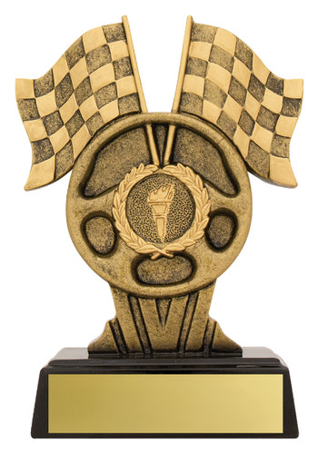 Motor Sport Racing Flags Trophy 170mm Motor Sport Racing Flags Trophy 170mm