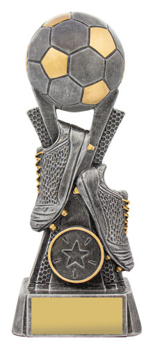 Football Quake Trophy Silver 180mm Football Quake Trophy Silver 180mm