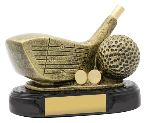 Golf Driver Trophy 90mm Golf Driver Trophy 90mm