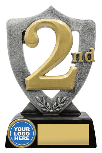 Music 2nd Place Trophy Silver 160mm Music 2nd Place Trophy Silver 160mm