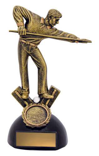 Snooker - Pool Player Trophy 175mm Snooker - Pool Player Trophy 175mm