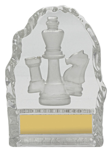 Chess Crystal Iceberg Award 110mm Chess Crystal Iceberg Award 110mm