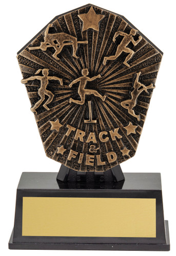 Track & Field Cosmos Trophy Gold 120mm