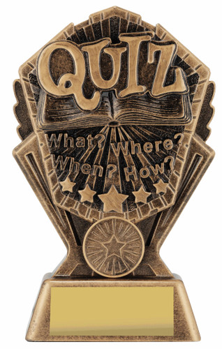 Quiz Cosmos Trophy Gold 150mm