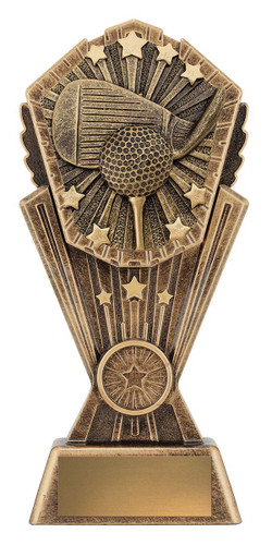 Golf Cosmos Trophy Gold 200mm