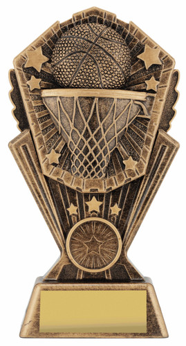 Basketball Cosmos Trophy Gold 175mm