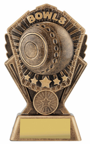 Bowls Cosmos Trophy Gold 150mm