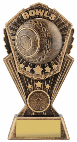 Bowls Cosmos Trophy Gold 175mm