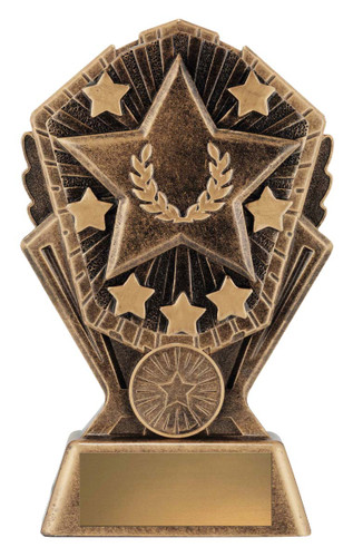 Achievement Cosmos Star Trophy Gold 150mm Achievement Cosmos Star Trophy Gold 150mm