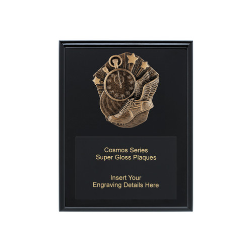 Athletics Cosmos Plaque Black 200mm Athletics Cosmos Plaque Black 200mm
